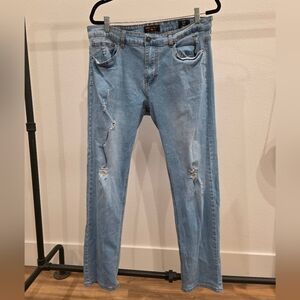 Ring of Fire Light Blue Skinny Jeans